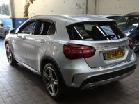 USED 2018 68 MERCEDES-BENZ GLA-CLASS 1.6 GLA 200 AMG LINE PREMIUM 5d 154 BHP SAT NAV PART LEATHER PARK SENSORS 6 MONTHS GOLD WARRANTY