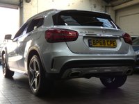 USED 2018 68 MERCEDES-BENZ GLA-CLASS 1.6 GLA 200 AMG LINE PREMIUM 5d 154 BHP SAT NAV PART LEATHER PARK SENSORS 6 MONTHS GOLD WARRANTY