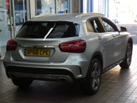 USED 2018 68 MERCEDES-BENZ GLA-CLASS 1.6 GLA 200 AMG LINE PREMIUM 5d 154 BHP SAT NAV PART LEATHER PARK SENSORS 6 MONTHS GOLD WARRANTY
