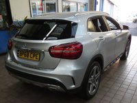 USED 2018 68 MERCEDES-BENZ GLA-CLASS 1.6 GLA 200 AMG LINE PREMIUM 5d 154 BHP SAT NAV PART LEATHER PARK SENSORS 6 MONTHS GOLD WARRANTY