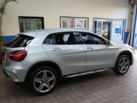 USED 2018 68 MERCEDES-BENZ GLA-CLASS 1.6 GLA 200 AMG LINE PREMIUM 5d 154 BHP SAT NAV PART LEATHER PARK SENSORS 6 MONTHS GOLD WARRANTY