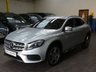 USED 2018 68 MERCEDES-BENZ GLA-CLASS 1.6 GLA 200 AMG LINE PREMIUM 5d 154 BHP SAT NAV PART LEATHER PARK SENSORS 6 MONTHS GOLD WARRANTY