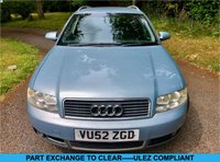 USED 2002 52 AUDI A4 1.8 AVANT T SPORT 5d 161 BHP//PART EXCHANGE TO CLEAR\\SOLD AS SPARES AND REPAIRS////ULEZ COMPLIANT CAR///// DRIVES WELL BUT SOLD AS ''SPARES OR REPAIRS --DUE TO A NUMBER OF  ILLUMINATED DASH LIGHTS ----ULEZ COMPLIANT CAR