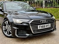 USED 2018 68 AUDI A6 2.0 TDI S LINE MHEV 4d 202 BHP 