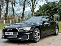 USED 2018 68 AUDI A6 2.0 TDI S LINE MHEV 4d 202 BHP 