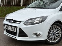 USED 2013 63 FORD FOCUS 1.0 ZETEC 5d 124 BHP 