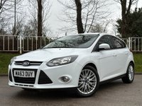 USED 2013 63 FORD FOCUS 1.0 ZETEC 5d 124 BHP 