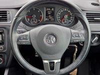 USED 2012 12 VOLKSWAGEN JETTA 1.6 SE TDI BLUEMOTION TECHNOLOGY DSG 4d 104 BHP FULL SERVICE RECORD +  1 KEEPER FROM NEW +  BLUETOOTH +  AUX +  START STOP +  REAR PARKING SENSORS +  CRUISE CONTROL +  SPARE WHEEL +  16 INCH ALLOY WHEELS +