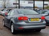 USED 2012 12 VOLKSWAGEN JETTA 1.6 SE TDI BLUEMOTION TECHNOLOGY DSG 4d 104 BHP FULL SERVICE RECORD +  1 KEEPER FROM NEW +  BLUETOOTH +  AUX +  START STOP +  REAR PARKING SENSORS +  CRUISE CONTROL +  SPARE WHEEL +  16 INCH ALLOY WHEELS +