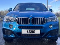 USED 2018 18 BMW X6 xDrive 40d (313) M Sport Edition Steptronic Auto EURO 6 (Pro Media Widescreen / Heads Up Display) !! NATIONWIDE DELIVERY AVAILABLE !!