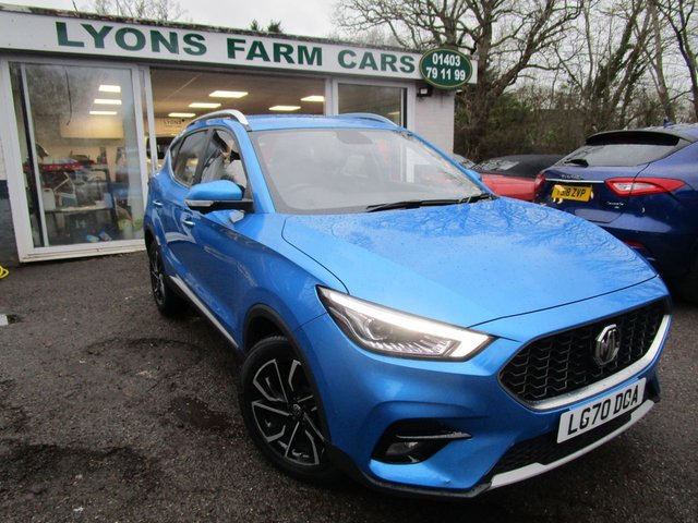 2021 70 MG MG ZS 1.0 EXCLUSIVE T-GDI AUTOMATIC 5d 110 BHP