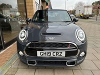 USED 2019 19 MINI CONVERTIBLE 2.0 COOPER S EXCLUSIVE 2d 190 BHP THUNDER GREY | MALT BROWN CHESTER