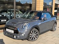 USED 2019 19 MINI CONVERTIBLE 2.0 COOPER S EXCLUSIVE 2d 190 BHP THUNDER GREY | MALT BROWN CHESTER
