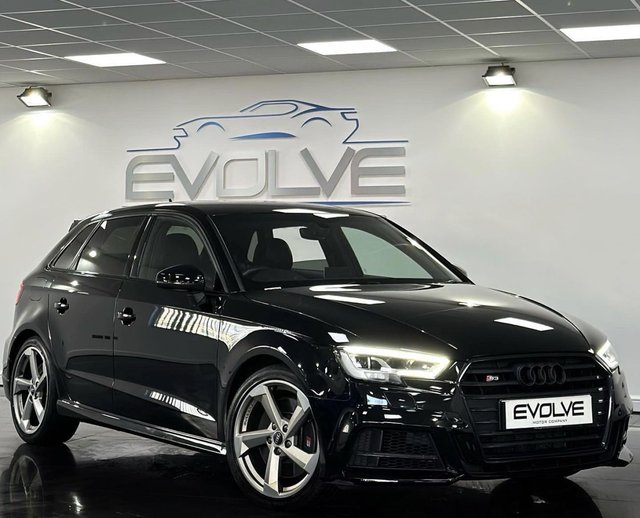 2017 67 Audi S3 2.0 SPORTBACK TFSI QUATTRO BLACK EDITION 5d 306 BHP