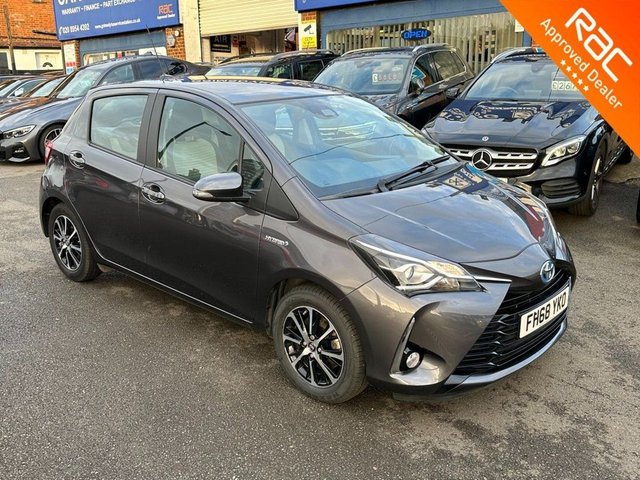 2019 68 Toyota Yaris 1.5 VVT-I ICON TECH 5d 100 BHP