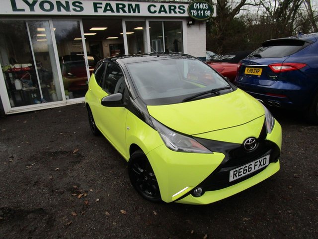 2016 66 Toyota Aygo 1.0 VVT-I X-CITE 3 5d 69 BHP