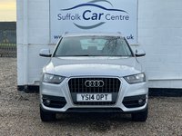 USED 2014 14 AUDI Q3 2.0 TDI SE 5d 174 BHP www.suffolkcarcentre.co.uk - Located at Lowestoft