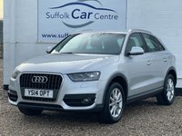 USED 2014 14 AUDI Q3 2.0 TDI SE 5d 174 BHP www.suffolkcarcentre.co.uk - Located at Lowestoft