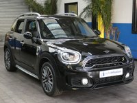USED 2018 68 MINI COUNTRYMAN 1.5 COOPER S E ALL4 5d 222 BHP MASSIVE SPEC JOHN COOPER WORKS CHILLI PACK SAT NAV LEATHER HEATED REAR CAMERA PARKING SENSORS 6 MONTHS GOLD WARRANTY