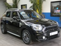 USED 2018 68 MINI COUNTRYMAN 1.5 COOPER S E ALL4 5d 222 BHP MASSIVE SPEC JOHN COOPER WORKS CHILLI PACK SAT NAV LEATHER HEATED REAR CAMERA PARKING SENSORS 6 MONTHS GOLD WARRANTY