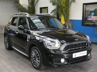 USED 2018 68 MINI COUNTRYMAN 1.5 COOPER S E ALL4 5d 222 BHP MASSIVE SPEC JOHN COOPER WORKS CHILLI PACK SAT NAV LEATHER HEATED REAR CAMERA PARKING SENSORS 6 MONTHS GOLD WARRANTY