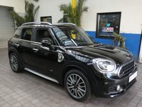 USED 2018 68 MINI COUNTRYMAN 1.5 COOPER S E ALL4 5d 222 BHP MASSIVE SPEC JOHN COOPER WORKS CHILLI PACK SAT NAV LEATHER HEATED REAR CAMERA PARKING SENSORS 6 MONTHS GOLD WARRANTY