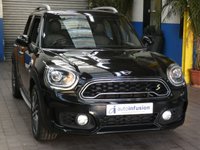 USED 2018 68 MINI COUNTRYMAN 1.5 COOPER S E ALL4 5d 222 BHP MASSIVE SPEC JOHN COOPER WORKS CHILLI PACK SAT NAV LEATHER HEATED REAR CAMERA PARKING SENSORS 6 MONTHS GOLD WARRANTY