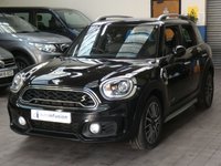 USED 2018 68 MINI COUNTRYMAN 1.5 COOPER S E ALL4 5d 222 BHP MASSIVE SPEC JOHN COOPER WORKS CHILLI PACK SAT NAV LEATHER HEATED REAR CAMERA PARKING SENSORS 6 MONTHS GOLD WARRANTY