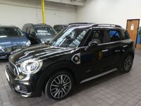 USED 2018 68 MINI COUNTRYMAN 1.5 COOPER S E ALL4 5d 222 BHP MASSIVE SPEC JOHN COOPER WORKS CHILLI PACK SAT NAV LEATHER HEATED REAR CAMERA PARKING SENSORS 6 MONTHS GOLD WARRANTY