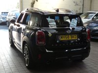 USED 2018 68 MINI COUNTRYMAN 1.5 COOPER S E ALL4 5d 222 BHP MASSIVE SPEC JOHN COOPER WORKS CHILLI PACK SAT NAV LEATHER HEATED REAR CAMERA PARKING SENSORS 6 MONTHS GOLD WARRANTY