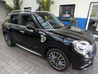 USED 2018 68 MINI COUNTRYMAN 1.5 COOPER S E ALL4 5d 222 BHP MASSIVE SPEC JOHN COOPER WORKS CHILLI PACK SAT NAV LEATHER HEATED REAR CAMERA PARKING SENSORS 6 MONTHS GOLD WARRANTY