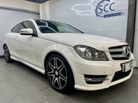 USED 2012 62 MERCEDES-BENZ C-CLASS 2.1 C220 CDI BlueEfficiency AMG Sport Plus Coupe 2dr Diesel G-Tronic+ Euro 5 (s/s) (170 ps) Pan Roof,Nav,&pound;5k Extras