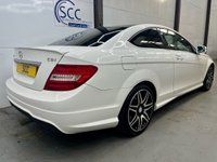 USED 2012 62 MERCEDES-BENZ C-CLASS 2.1 C220 CDI BlueEfficiency AMG Sport Plus Coupe 2dr Diesel G-Tronic+ Euro 5 (s/s) (170 ps) Pan Roof,Nav,&pound;5k Extras