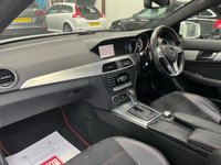 USED 2012 62 MERCEDES-BENZ C-CLASS 2.1 C220 CDI BlueEfficiency AMG Sport Plus Coupe 2dr Diesel G-Tronic+ Euro 5 (s/s) (170 ps) Pan Roof,Nav,&pound;5k Extras
