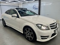 USED 2012 62 MERCEDES-BENZ C-CLASS 2.1 C220 CDI BlueEfficiency AMG Sport Plus Coupe 2dr Diesel G-Tronic+ Euro 5 (s/s) (170 ps) Pan Roof,Nav,&pound;5k Extras