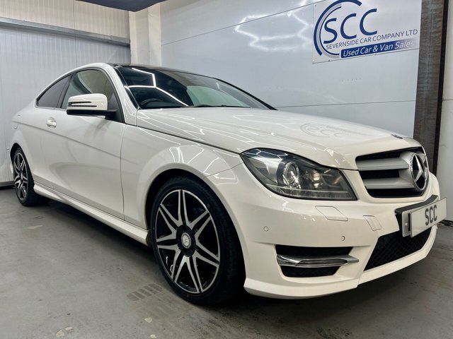 2012 62 Mercedes-Benz C-Class 2.1 C220 CDI BlueEfficiency AMG Sport Plus Coupe 2dr Diesel G-Tronic+ Euro 5 (s/s) (170 ps)