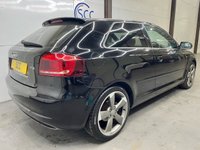 USED 2012 12 AUDI A3 2.0 TDI Black Edition Hatchback 3dr Diesel Manual Euro 5 (s/s) (140 ps) &pound;30 Tax, Half-Leather, BOSE