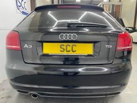 USED 2012 12 AUDI A3 2.0 TDI Black Edition Hatchback 3dr Diesel Manual Euro 5 (s/s) (140 ps) &pound;30 Tax, Half-Leather, BOSE