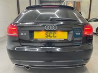 USED 2012 12 AUDI A3 2.0 TDI Black Edition Hatchback 3dr Diesel Manual Euro 5 (s/s) (140 ps) &pound;30 Tax, Half-Leather, BOSE