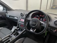 USED 2012 12 AUDI A3 2.0 TDI Black Edition Hatchback 3dr Diesel Manual Euro 5 (s/s) (140 ps) &pound;30 Tax, Half-Leather, BOSE