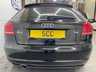 USED 2012 12 AUDI A3 2.0 TDI Black Edition Hatchback 3dr Diesel Manual Euro 5 (s/s) (140 ps) &pound;30 Tax, Half-Leather, BOSE