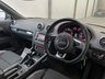 USED 2012 12 AUDI A3 2.0 TDI Black Edition Hatchback 3dr Diesel Manual Euro 5 (s/s) (140 ps) &pound;30 Tax, Half-Leather, BOSE