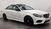 USED 2016 16 MERCEDES-BENZ E-CLASS 3.0 E350 BLUETEC AMG NIGHT EDITION PREMIUM 4d 255 BHP High Specification E350 AMG NIGHT EDITION PREMIUIM,Striking polar white,full black leather, panoramic electric slide roof