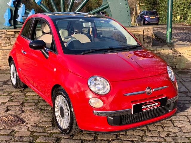 2013 13 Fiat 500 1.2 LOUNGE 3d 69 BHP