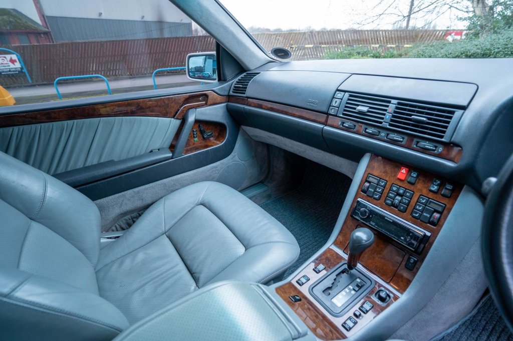 USED 1994 M MERCEDES-BENZ S-CLASS COUPE 5.0 S500 2d 320 BHP 20" WHEELS, HEAT/MEM LEATHER