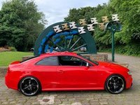 USED 2010 60 AUDI A5 4.2 RS5 FSI QUATTRO 2d 444 BHP 2010/60reg AUDI RS-5 QUATTRO COUPE 4.2 FSi S-TRONIS AUTOMATIC - FULL SERVICE HISTORY -  PADDLE SHIFT GEARBOX - FULL LEATHER RS5 EMBOSSED - 20 INCH (UPGRADE) 5 SPOKE ROTA ALLOYS - 3 FORMER KEEPERS - HUGE SPECIFICATION COSTING IN EXCESS OF &pound;60,000.00 WHEN WAS NEW