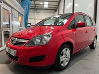 USED 2014 63 VAUXHALL ZAFIRA 1.8 EXCLUSIV 5d 120 BHP 7-Seater, A/C, P.Sensors, Aux