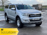 USED 2017 17 FORD RANGER 2.2 LIMITED 4X4 DCB TDCI 4d 158 BHP GREAT HISTORY