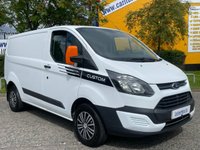 USED 2017 17 FORD TRANSIT CUSTOM 2.0 290 LOW ROOF SWB 104 BHP COLOUR CODED Fully Documented Service History