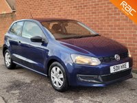 USED 2011 11 VOLKSWAGEN POLO 1.2 S 3d 60 BHP 
